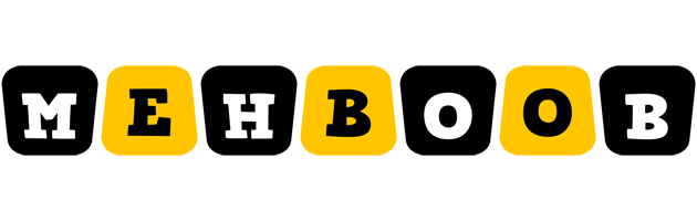 Mehboob boots logo