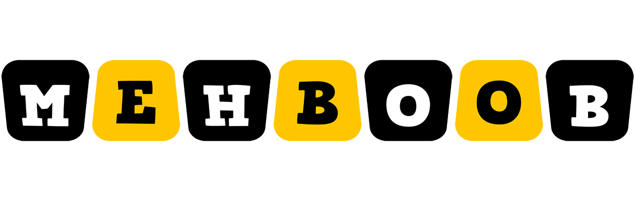Mehboob boots logo