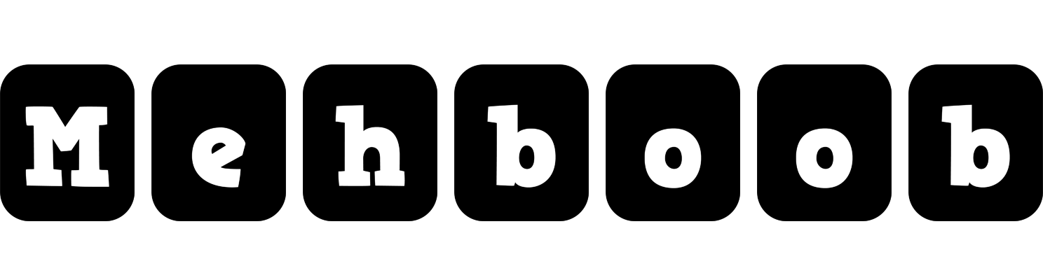 Mehboob box logo