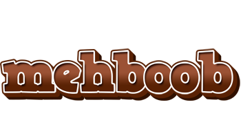 Mehboob brownie logo