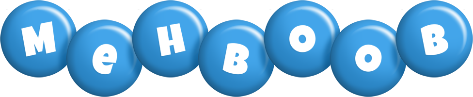 Mehboob candy-blue logo