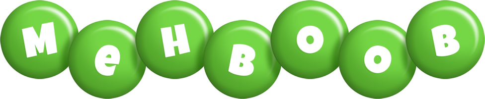 Mehboob candy-green logo