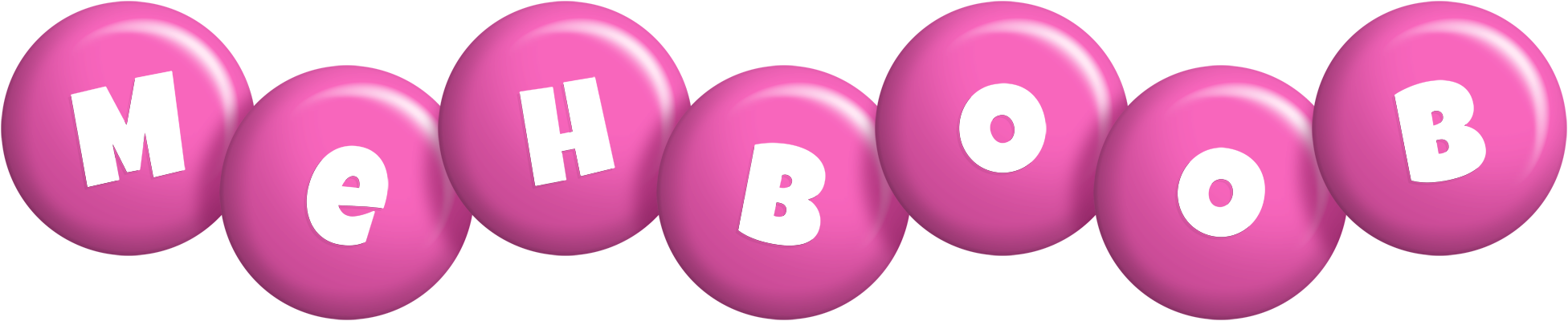 Mehboob candy-pink logo
