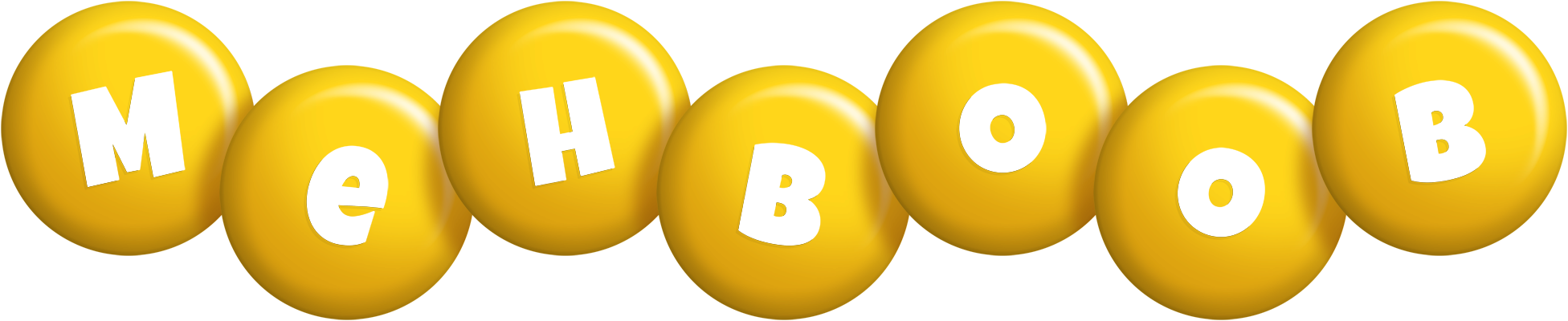 Mehboob candy-yellow logo