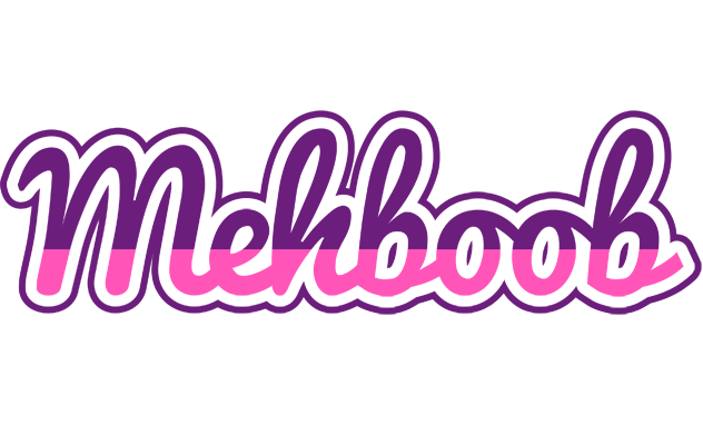 Mehboob cheerful logo