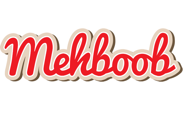 Mehboob chocolate logo