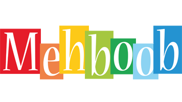 Mehboob colors logo