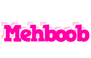 Mehboob dancing logo