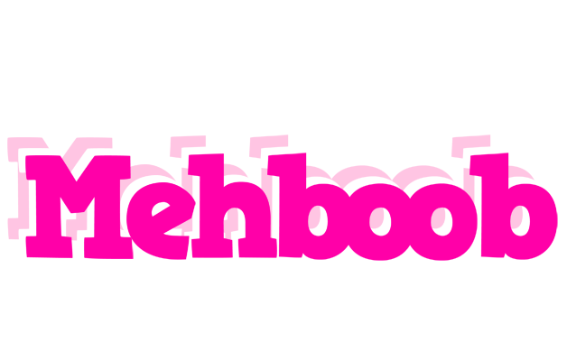 Mehboob dancing logo
