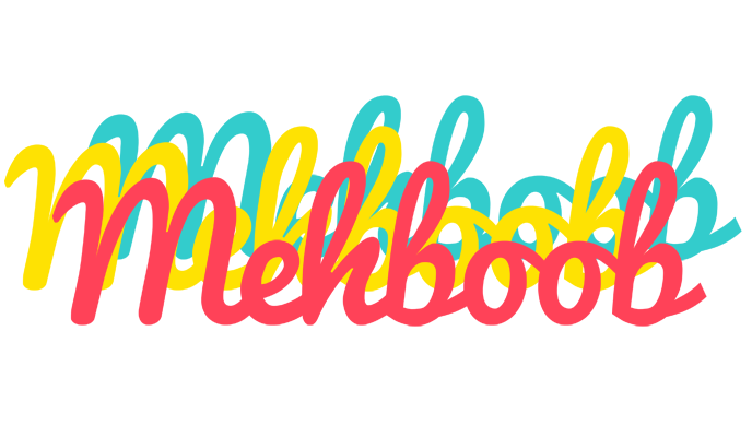 Mehboob disco logo