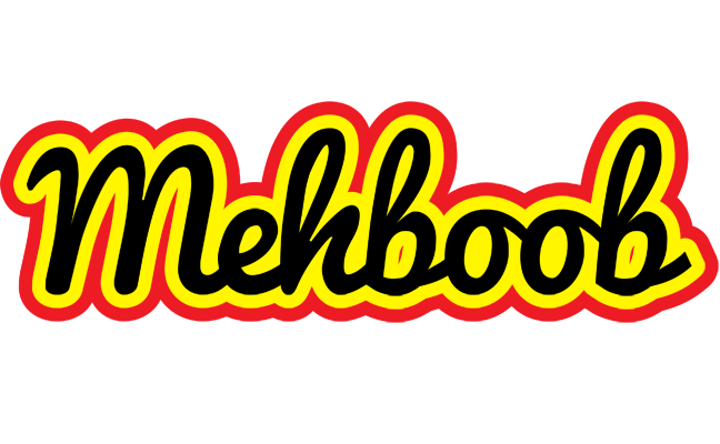 Mehboob flaming logo