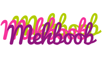 Mehboob flowers logo