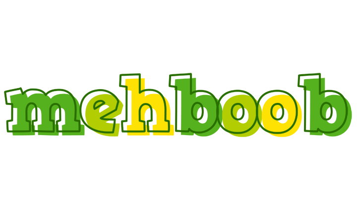 Mehboob juice logo