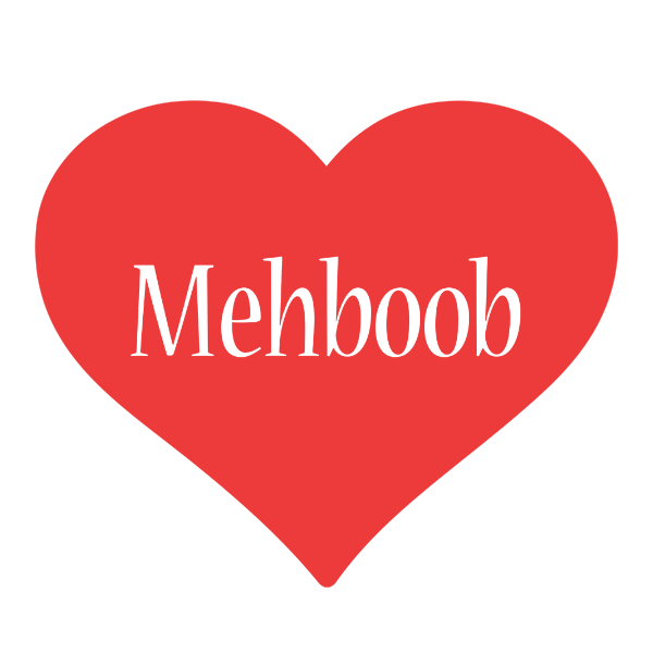 Mehboob love logo
