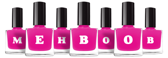 Mehboob nails logo