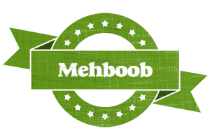 Mehboob natural logo