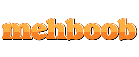 Mehboob orange logo