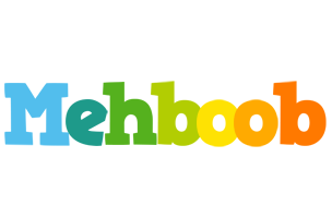 Mehboob rainbows logo