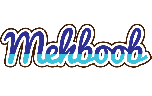 Mehboob raining logo