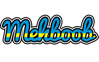 Mehboob sweden logo