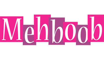 Mehboob whine logo