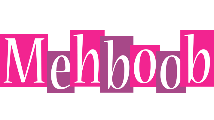 Mehboob whine logo