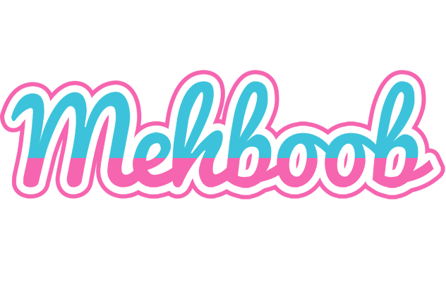 Mehboob woman logo