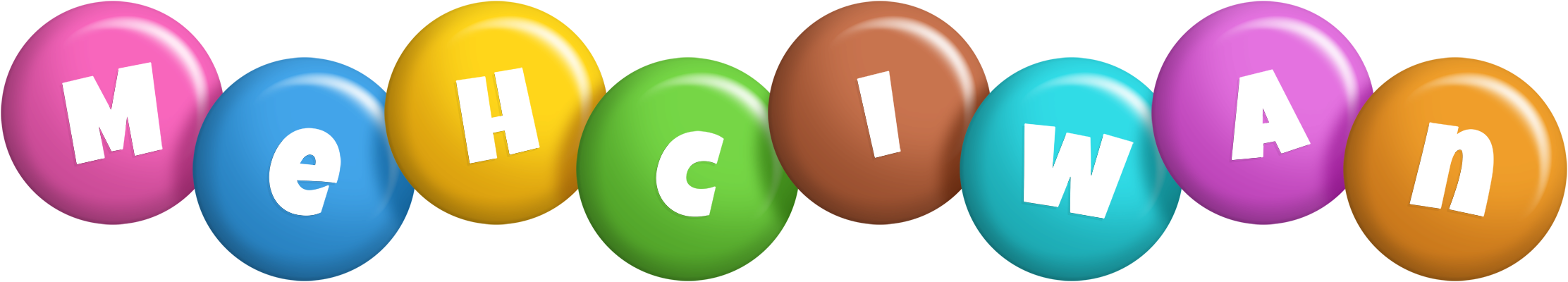 Mehciwan candy logo