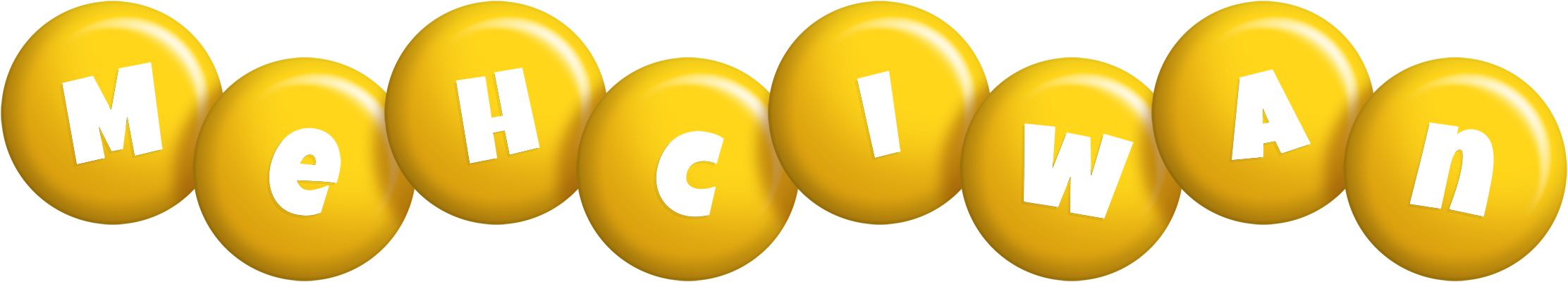 Mehciwan candy-yellow logo