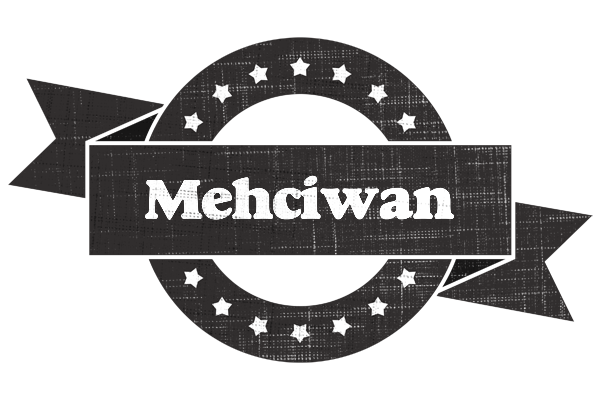 Mehciwan grunge logo