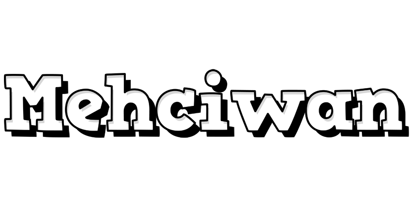 Mehciwan snowing logo