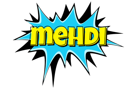 Mehdi amazing logo