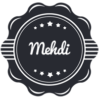 Mehdi badge logo
