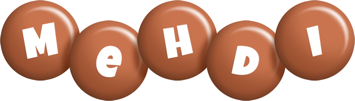 Mehdi candy-brown logo