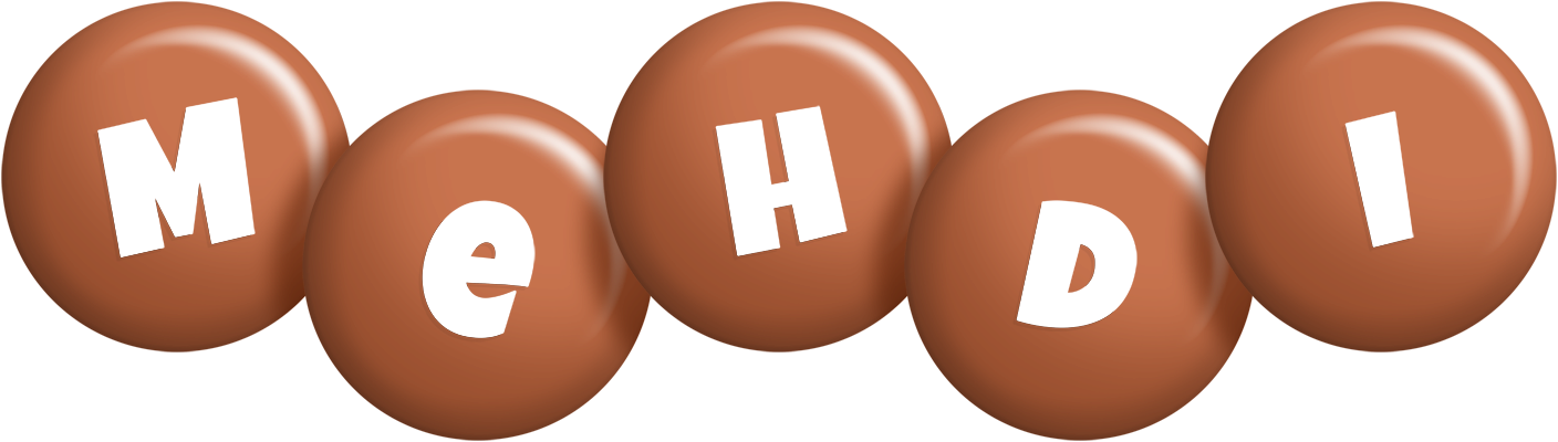 Mehdi candy-brown logo
