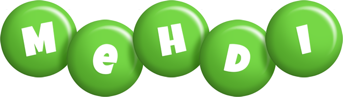 Mehdi candy-green logo