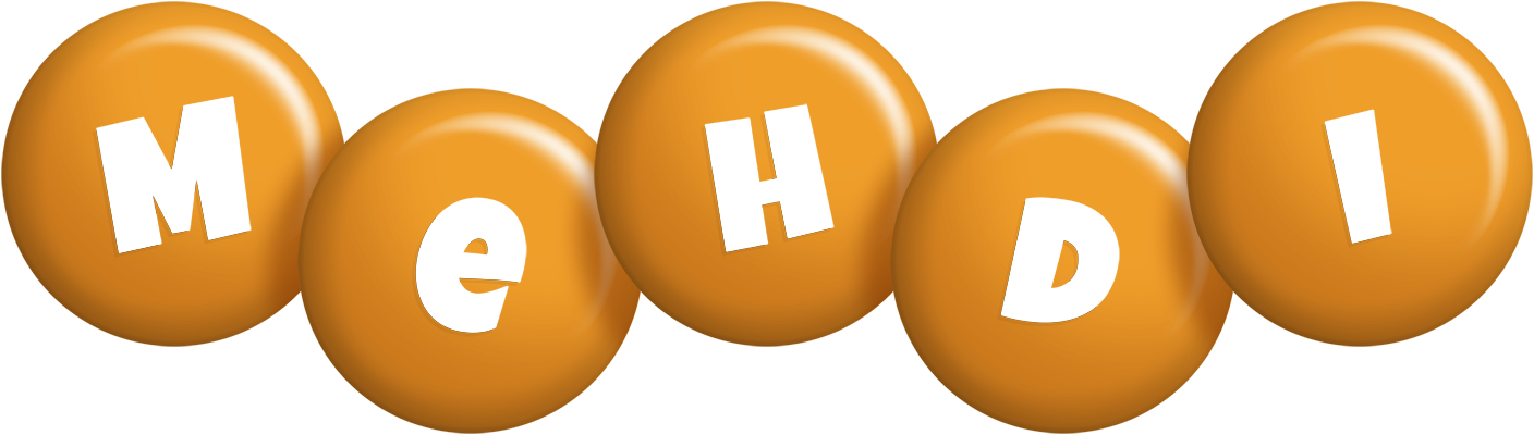 Mehdi candy-orange logo