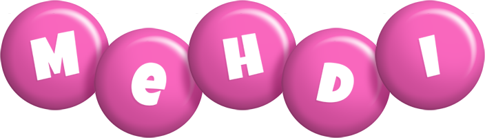 Mehdi candy-pink logo