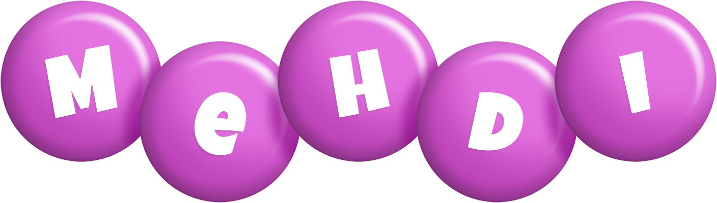 Mehdi candy-purple logo