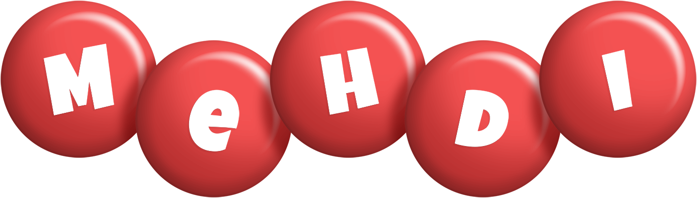 Mehdi candy-red logo