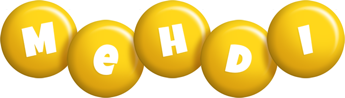 Mehdi candy-yellow logo