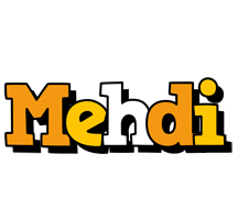 Mehdi cartoon logo