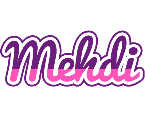 Mehdi cheerful logo