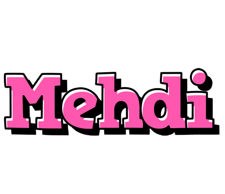 Mehdi girlish logo