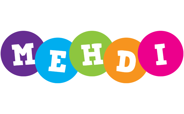 Mehdi happy logo