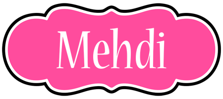 Mehdi invitation logo