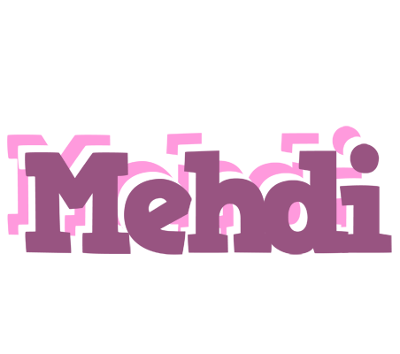 Mehdi relaxing logo