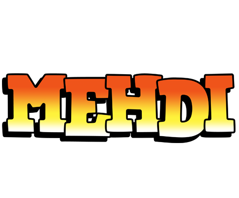 Mehdi sunset logo