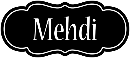 Mehdi welcome logo