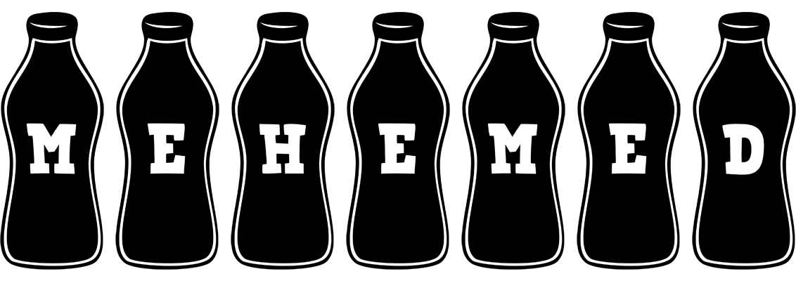 Mehemed bottle logo